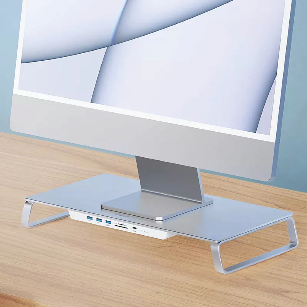 HAGiBiS - ZD1 Pro Monitor Stand with USB Hub - Image 2