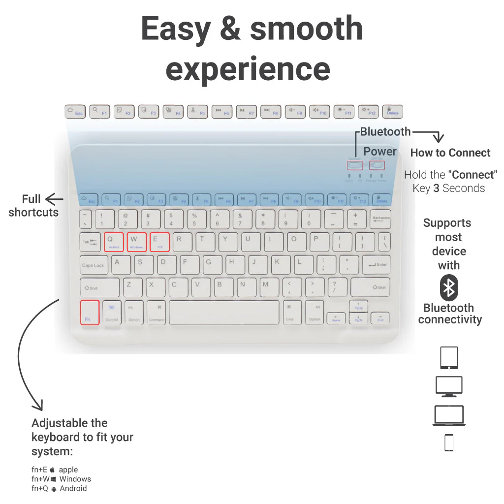 HB030 Wireless Keyboard - Image 7