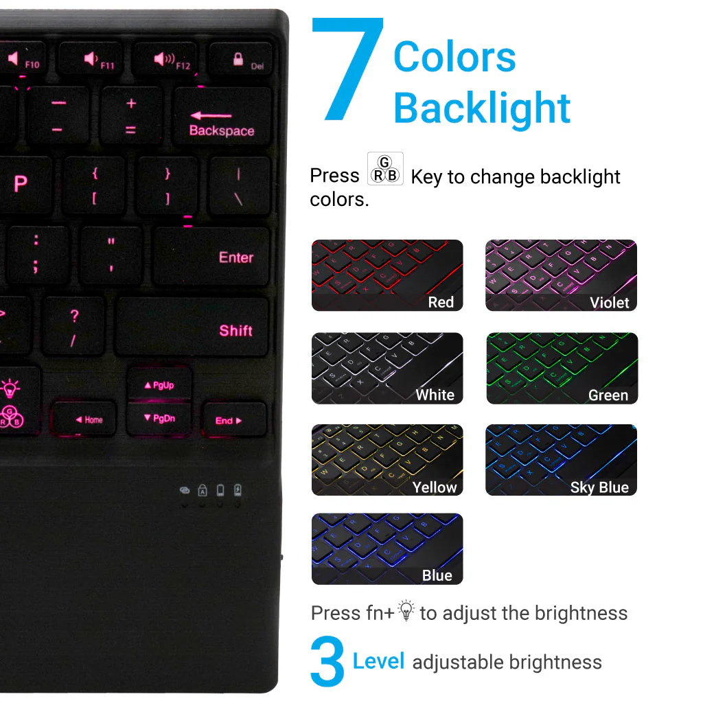 HB032D Wireless Keyboard - Image 8