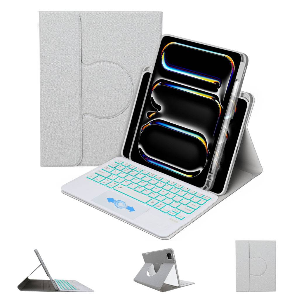 HDT-Pro13 Keyboard Case for iPad Pro 13 M4 2024 with Transparent Design - Image 9