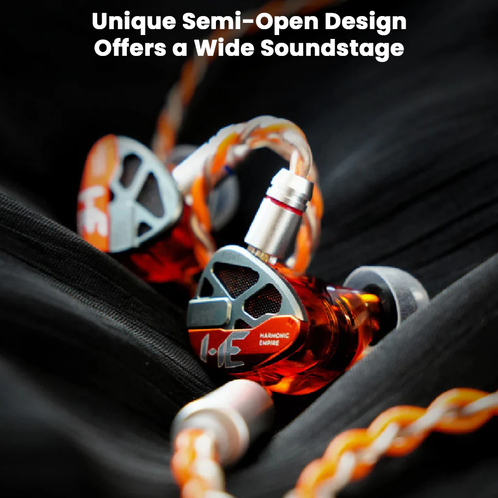 HE - Xiao Qiao 10mm Dynamic Driver Semi-Open Back IEM - Image 7