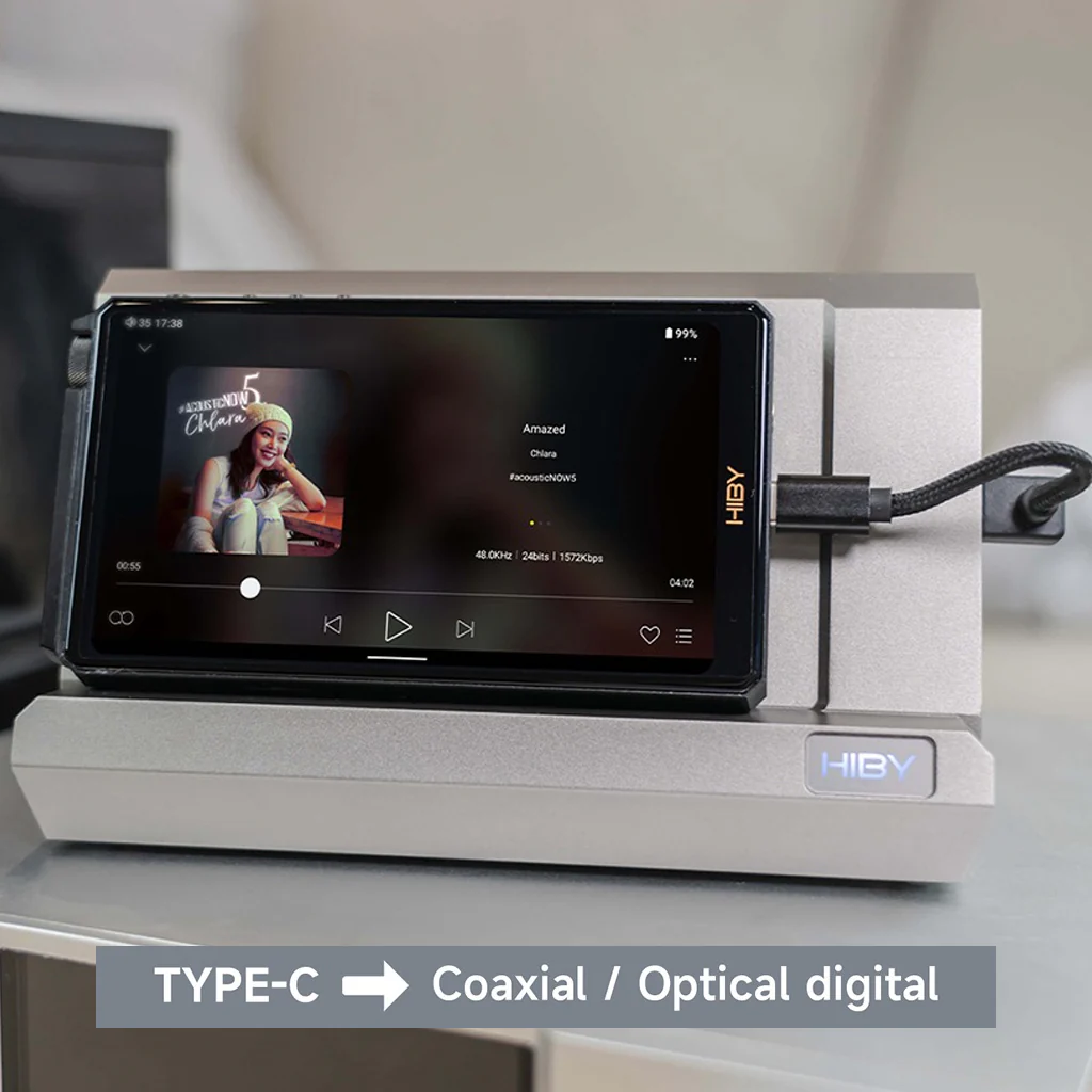 HiBy - CR06 HiFi Digital Audio Player Dock - Image 5