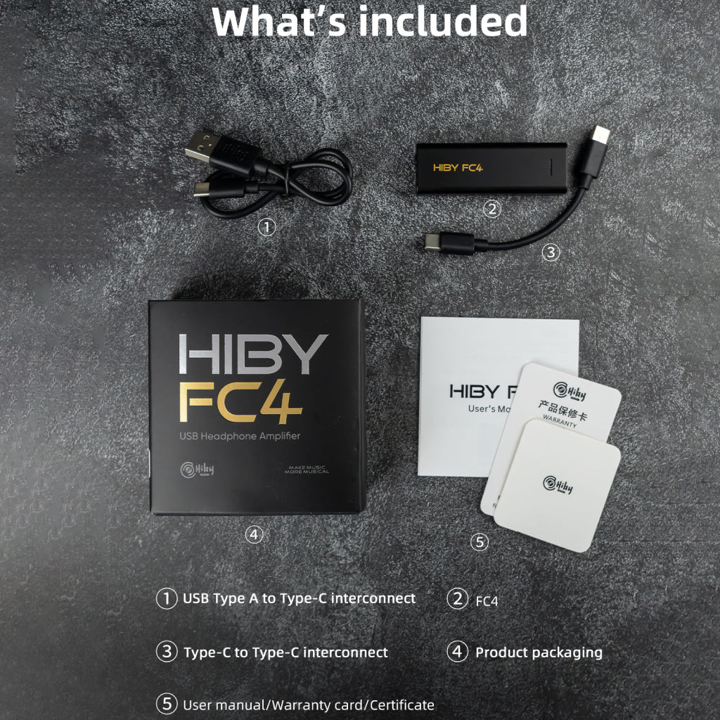 HiBy - FC4 Portable USB DAC & Amp - Image 10