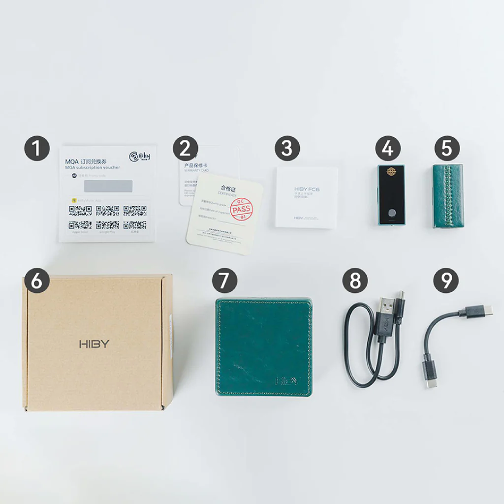 HiBy - FC6 USB Headphone R2R DAC & Amp - Image 13