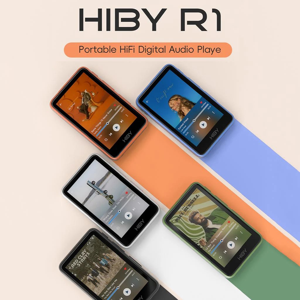 HiBy R1 Bluetooth Portable HiFi Digital Audio Player - Image 2