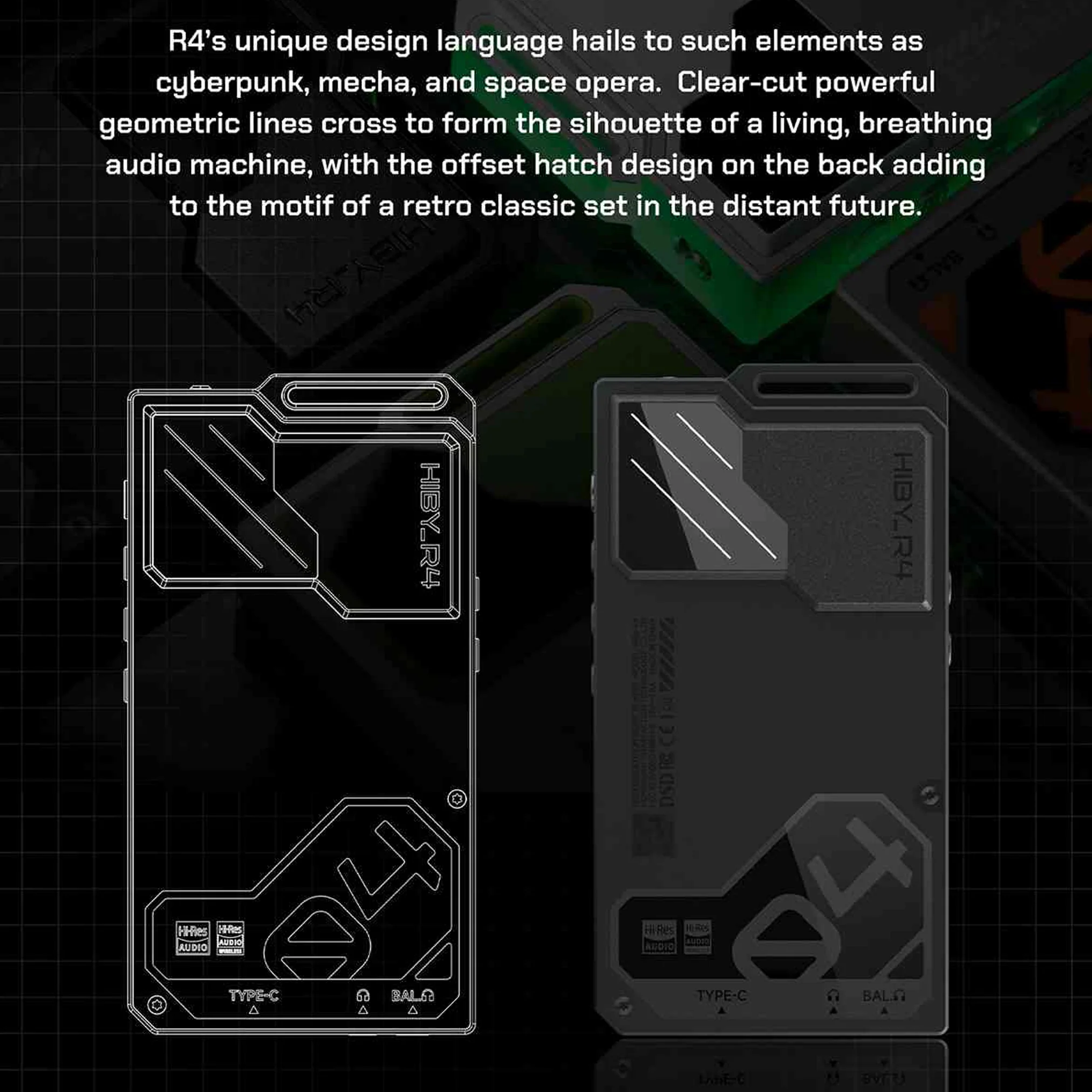 HiBy - R4 Portable Hi-Res Music Player - Image 5