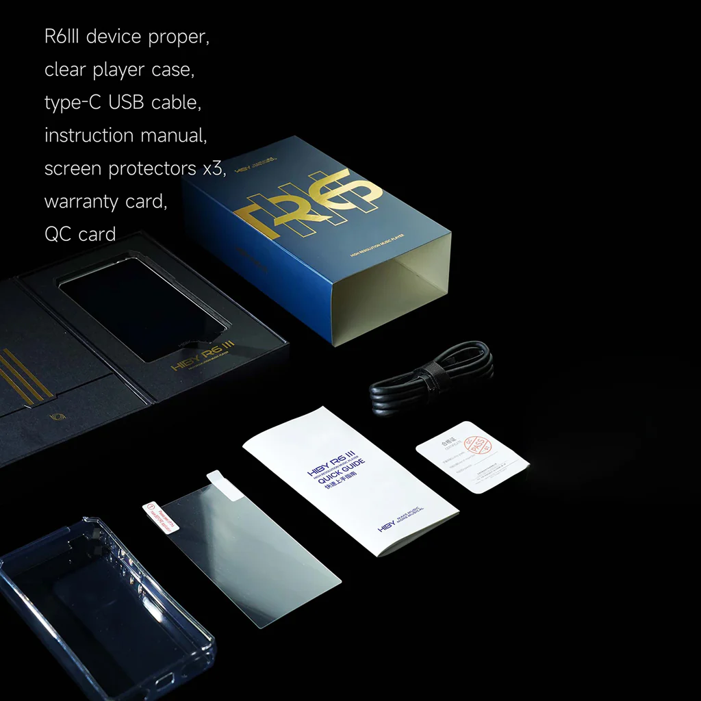 HiBy - R6 III (Gen 3) Hi-Res Portable Music Player - Image 39