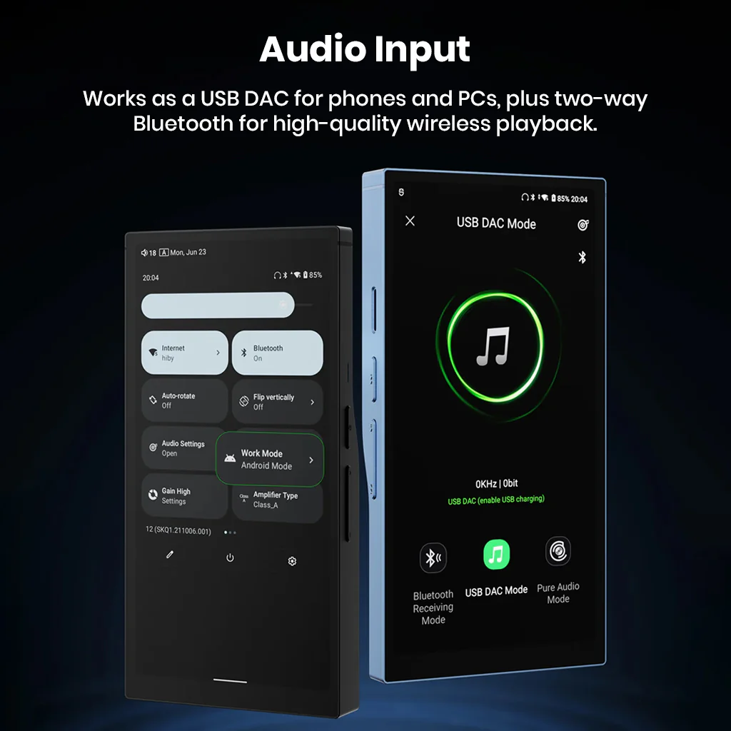 HiBy- R6 Pro II 2025 Portable Music Player Hi-Res Lossless DAP - Image 17