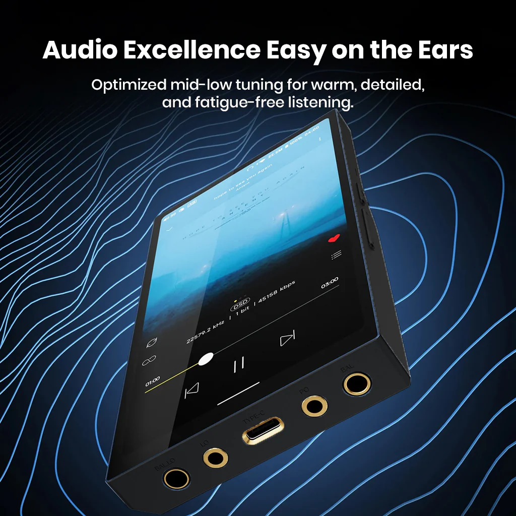HiBy- R6 Pro II 2025 Portable Music Player Hi-Res Lossless DAP - Image 4