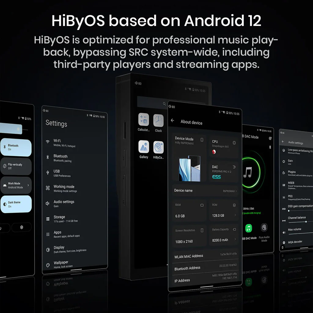 HiBy - R6 Pro Max Portable Music Player - Image 26