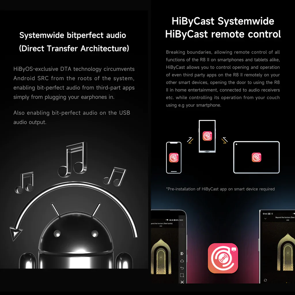 HiBy - R8 II (Gen 2) Digital Audio Player - Image 11