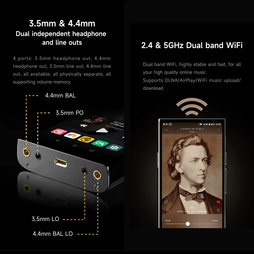 HiBy - R8 II (Gen 2) Digital Audio Player - Image 13