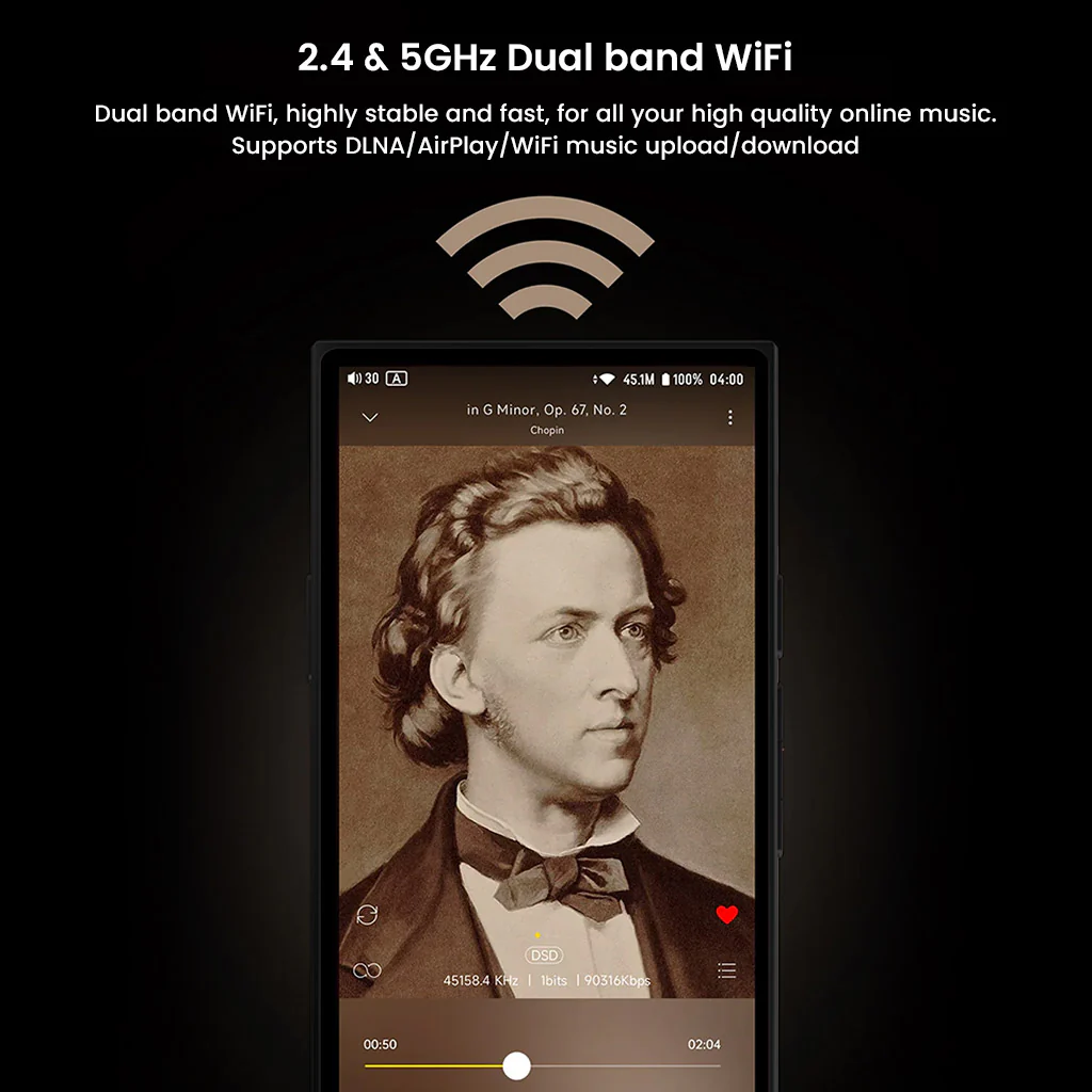 HiBy - R8 II (Gen 2) Digital Audio Player (Alluminum Version) - Image 9