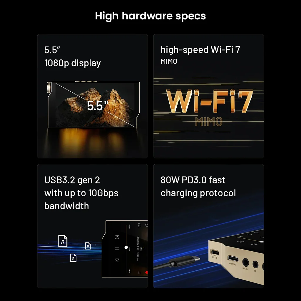 HiBy – RS8 II Flagship Android Digital Audio Player - Image 17