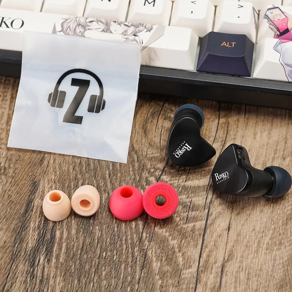 HiFiGo x ZEOS - Render Silicone Memory Foam Eartips - Image 4