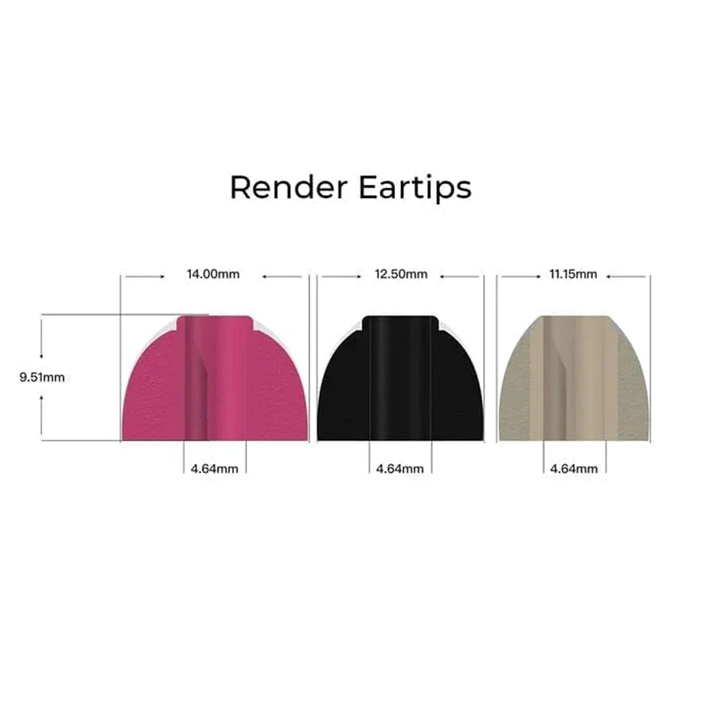 HiFiGo x ZEOS - Render Silicone Memory Foam Eartips - Image 7