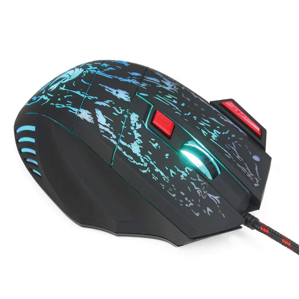 HXSJ - H300 Wired Optical 7D Gaming Mouse