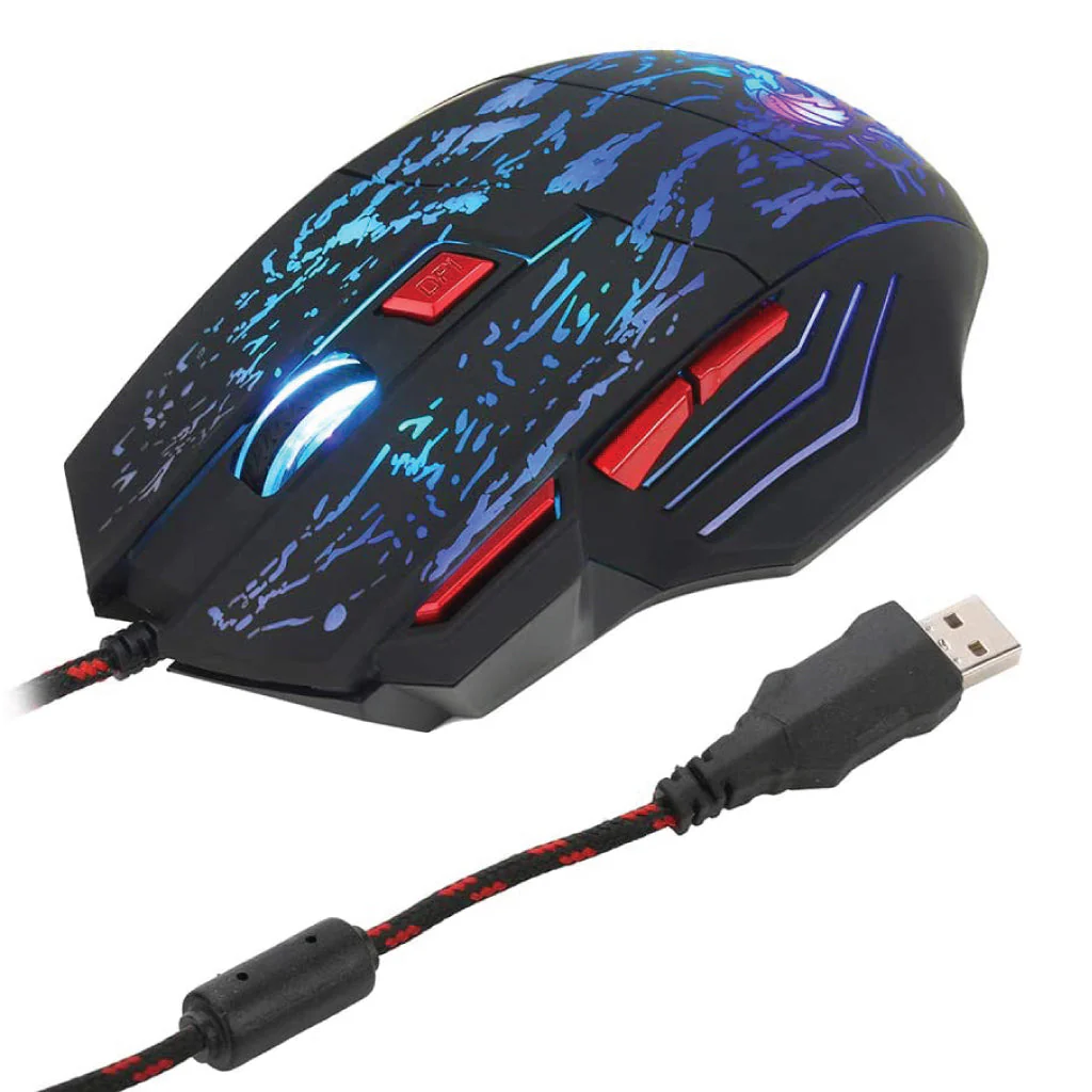 HXSJ - H300 Wired Optical 7D Gaming Mouse - Image 10