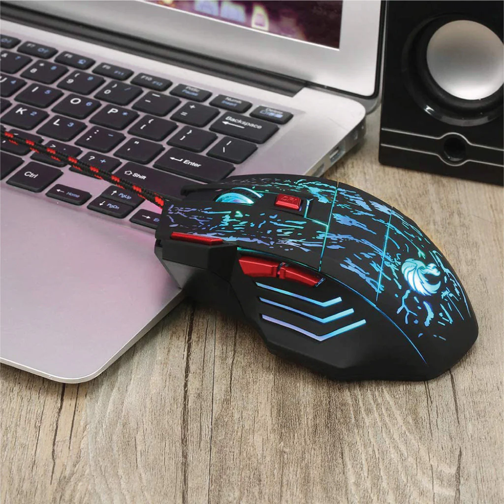 HXSJ - H300 Wired Optical 7D Gaming Mouse - Image 9