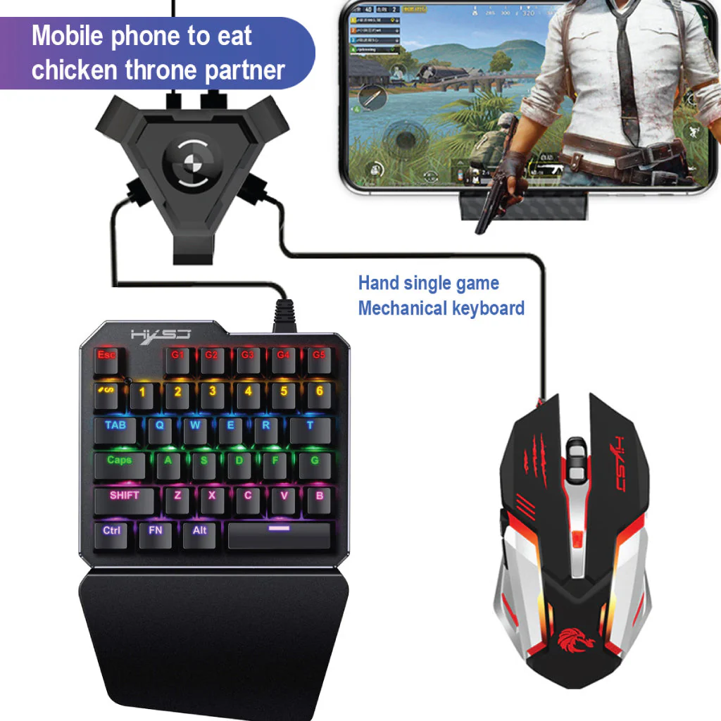 HXSJ - J100 Wired Gaming Keyboard - Image 15