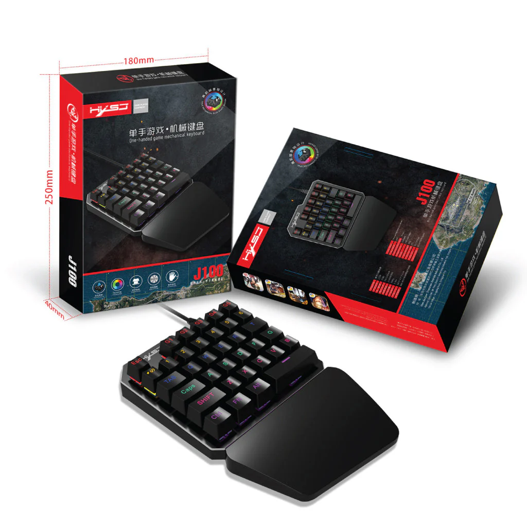 HXSJ - J100 Wired Gaming Keyboard - Image 18
