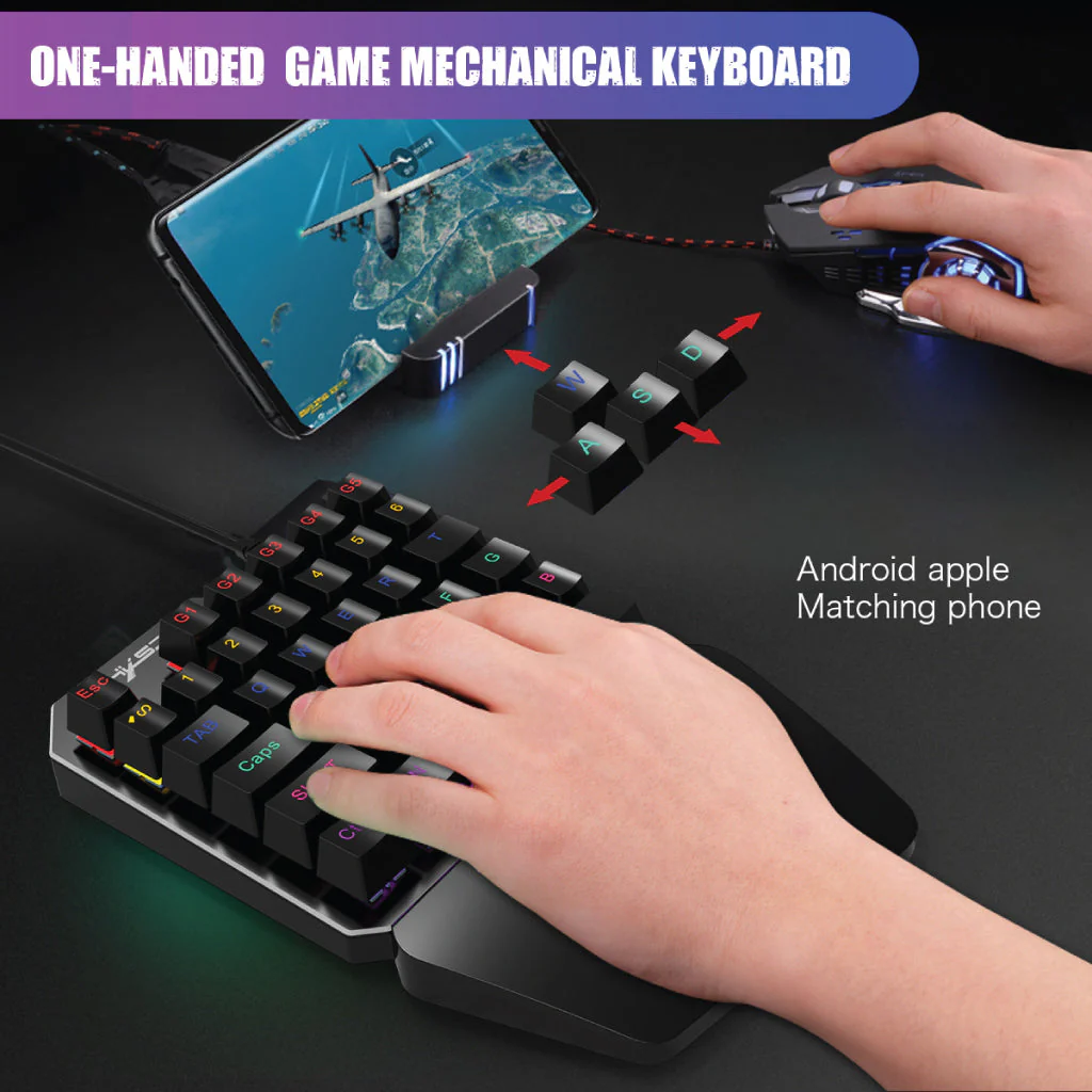 HXSJ - J100 Wired Gaming Keyboard - Image 6