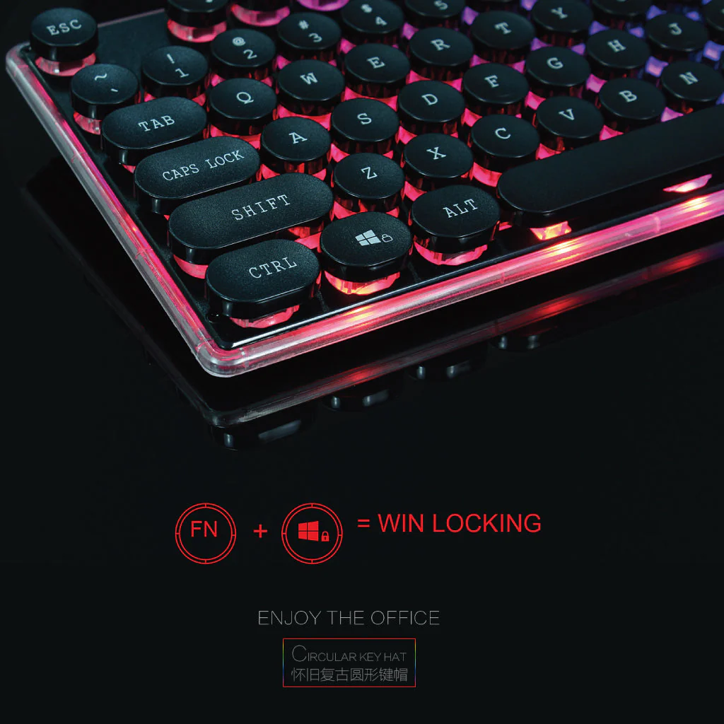 HXSJ - J40 Wired Gaming Keyboard Mouse Combo - Image 10