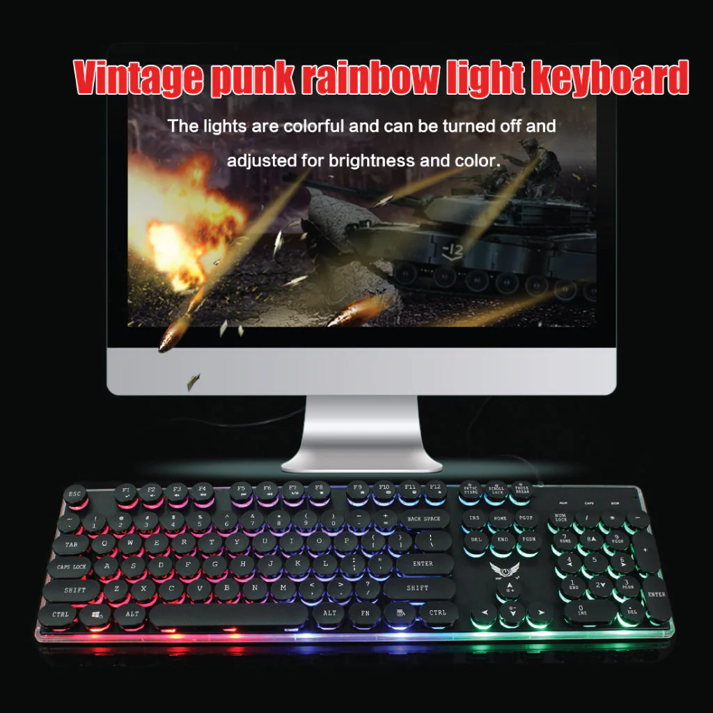 HXSJ - J40 Wired Gaming Keyboard Mouse Combo - Image 6