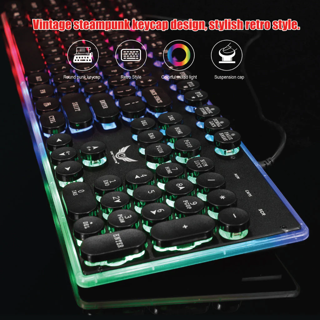 HXSJ - J40 Wired Gaming Keyboard Mouse Combo - Image 9