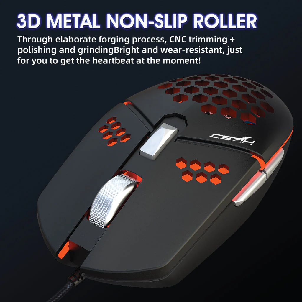 HXSJ - J400 Wired Gaming Mouse - Image 22