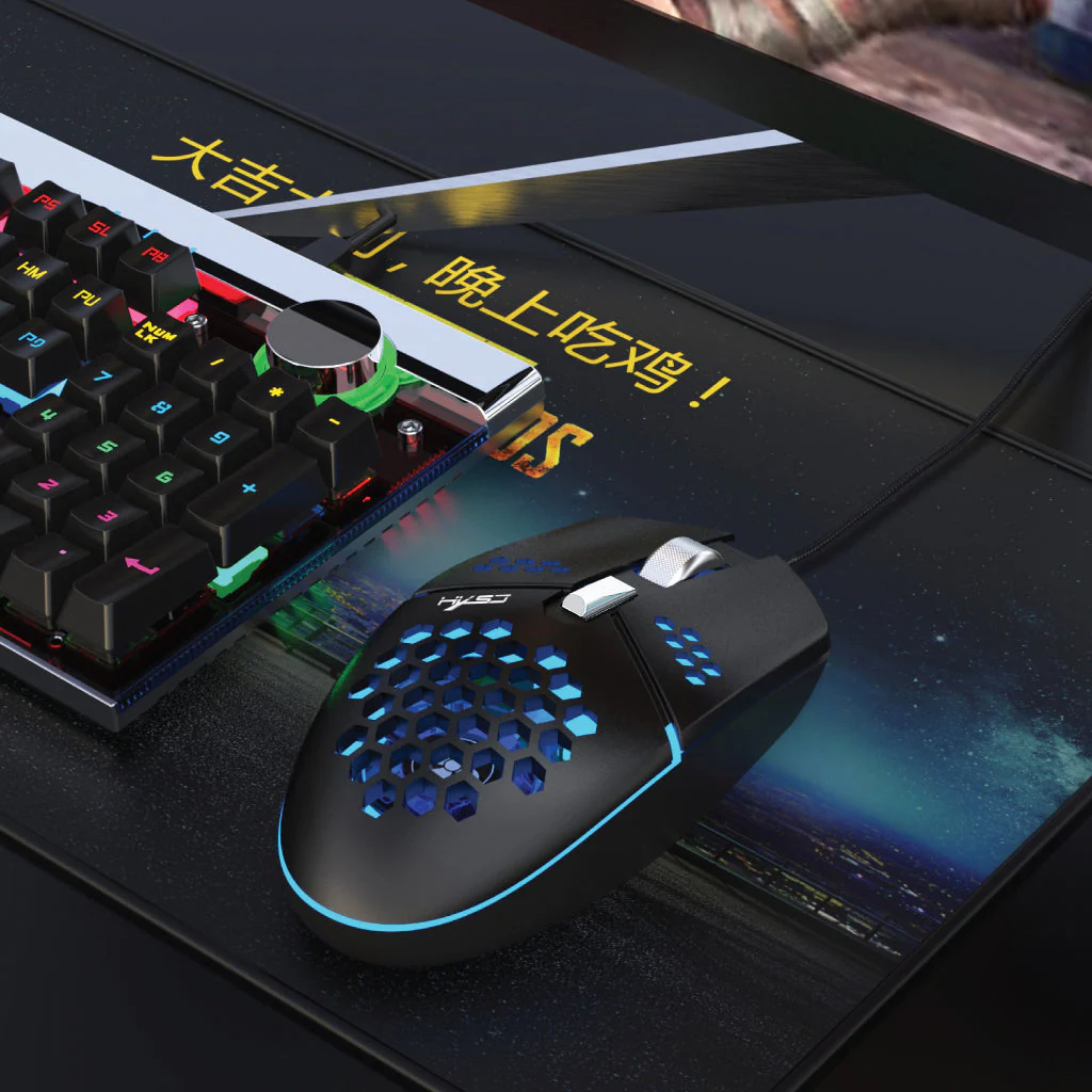 HXSJ - J400 Wired Gaming Mouse - Image 4