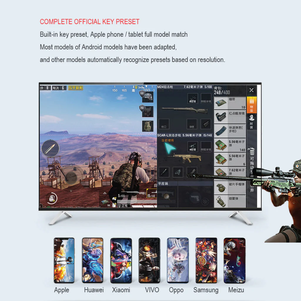HXSJ - K99 Wireless Gaming Keyboard  Mouse Combo - Image 10