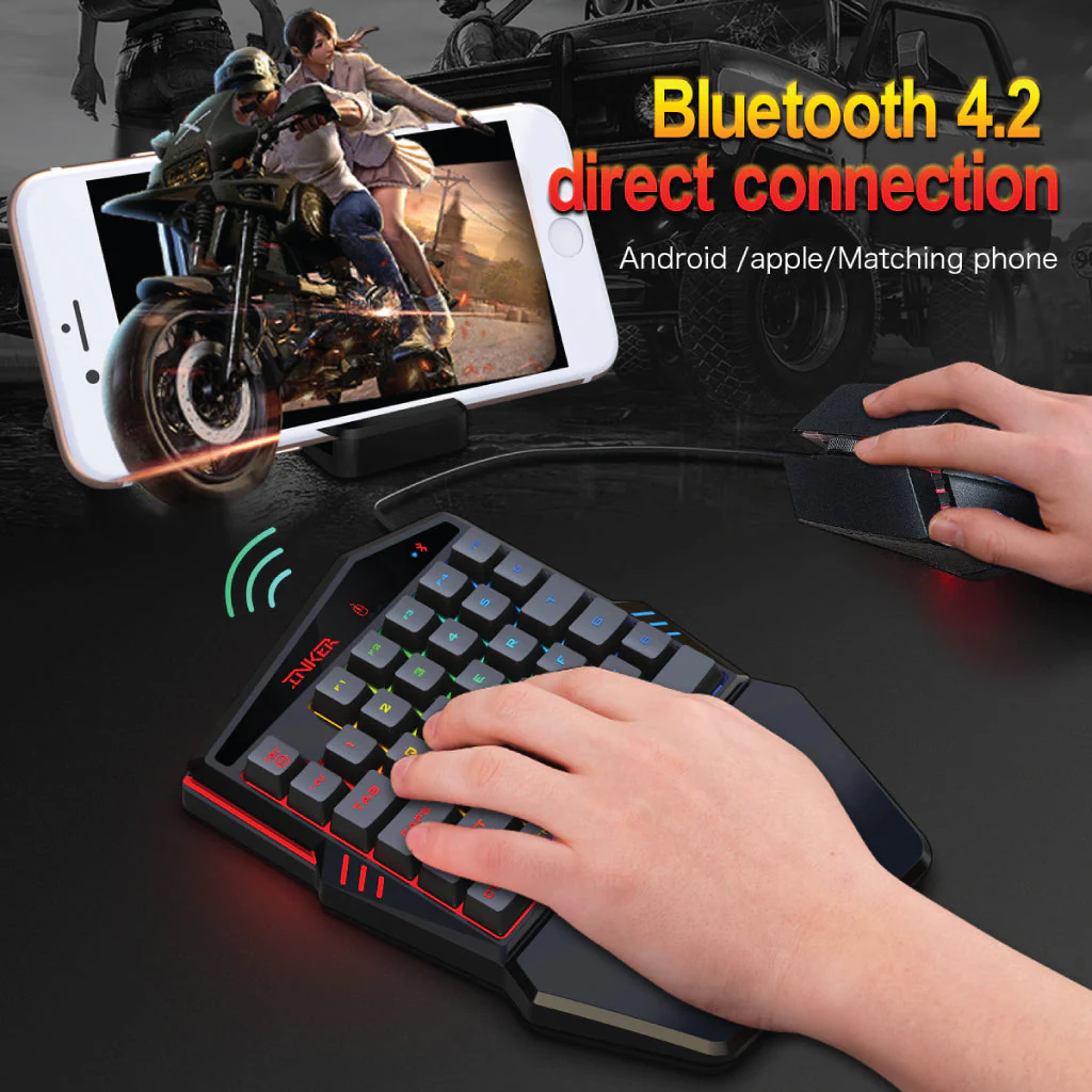 HXSJ - K99 Wireless Gaming Keyboard  Mouse Combo - Image 3