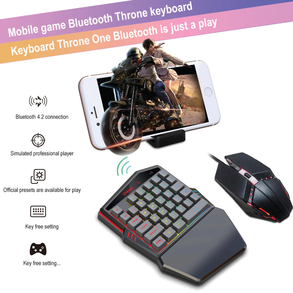 HXSJ - K99 Wireless Gaming Keyboard  Mouse Combo - Image 9