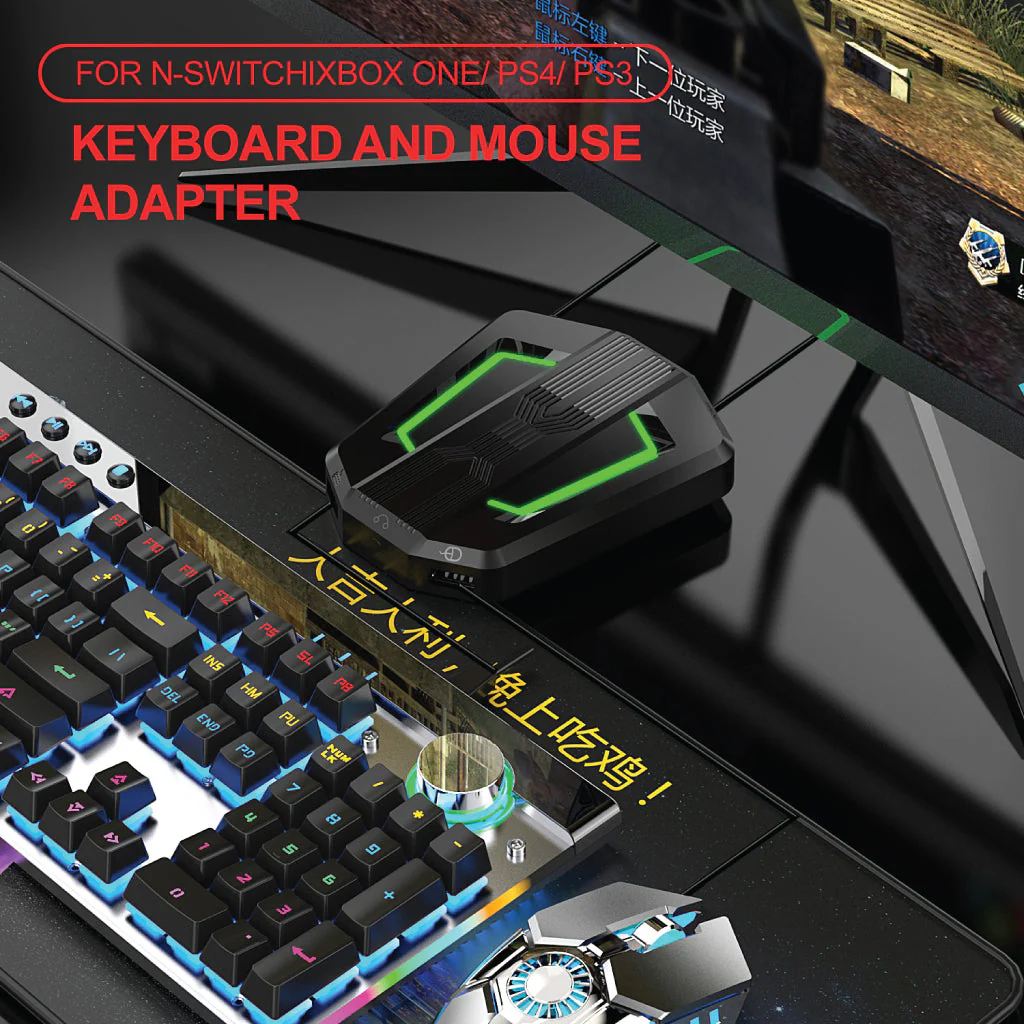 HXSJ - P6 Keyboard and Mouse Converter (Demo Unit) - Image 11
