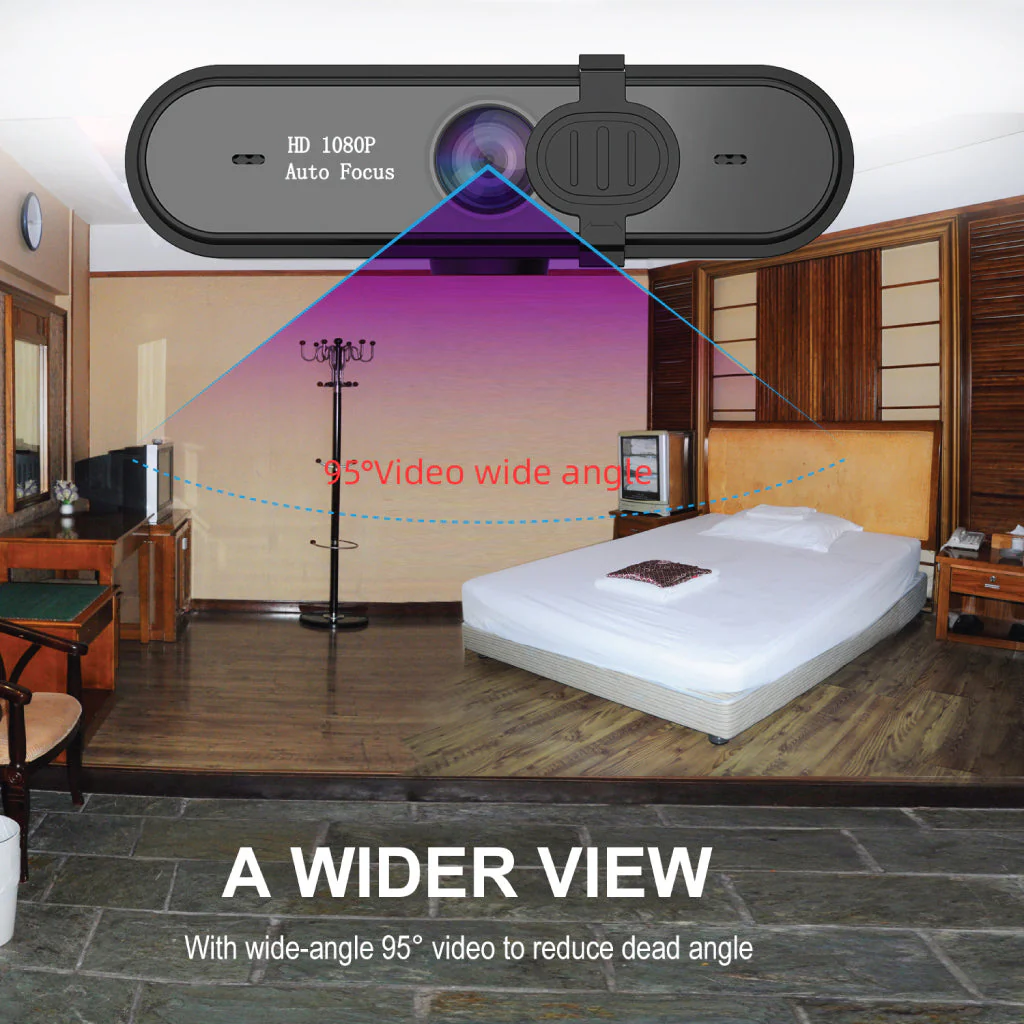 HXSJ - S6 Autofocus 1080P HD Webcam - Image 10