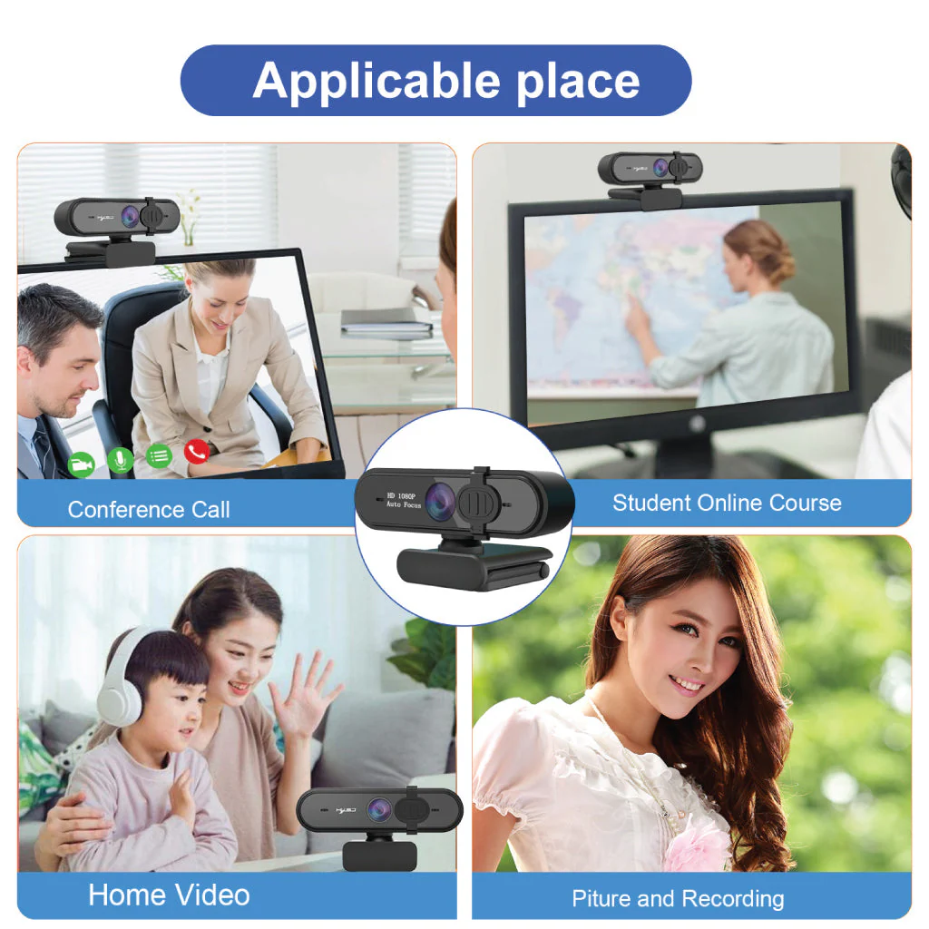 HXSJ - S6 Autofocus 1080P HD Webcam - Image 12
