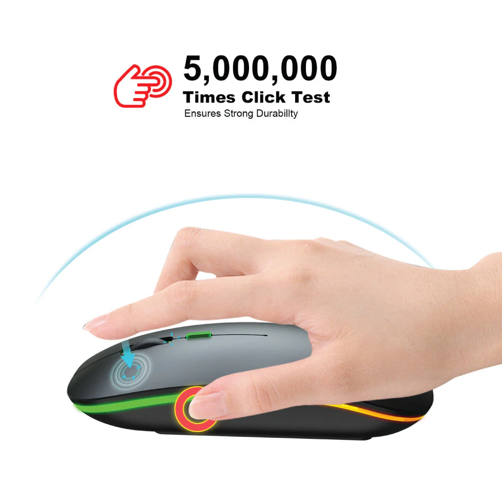 HXSJ - T18  Dual Mode Wireless Mouse - Image 13