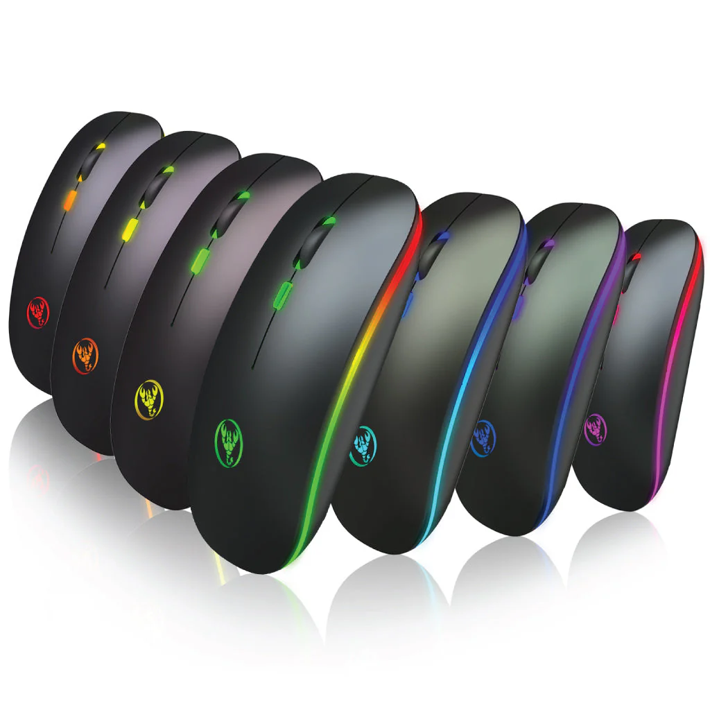 HXSJ - T18  Dual Mode Wireless Mouse - Image 7