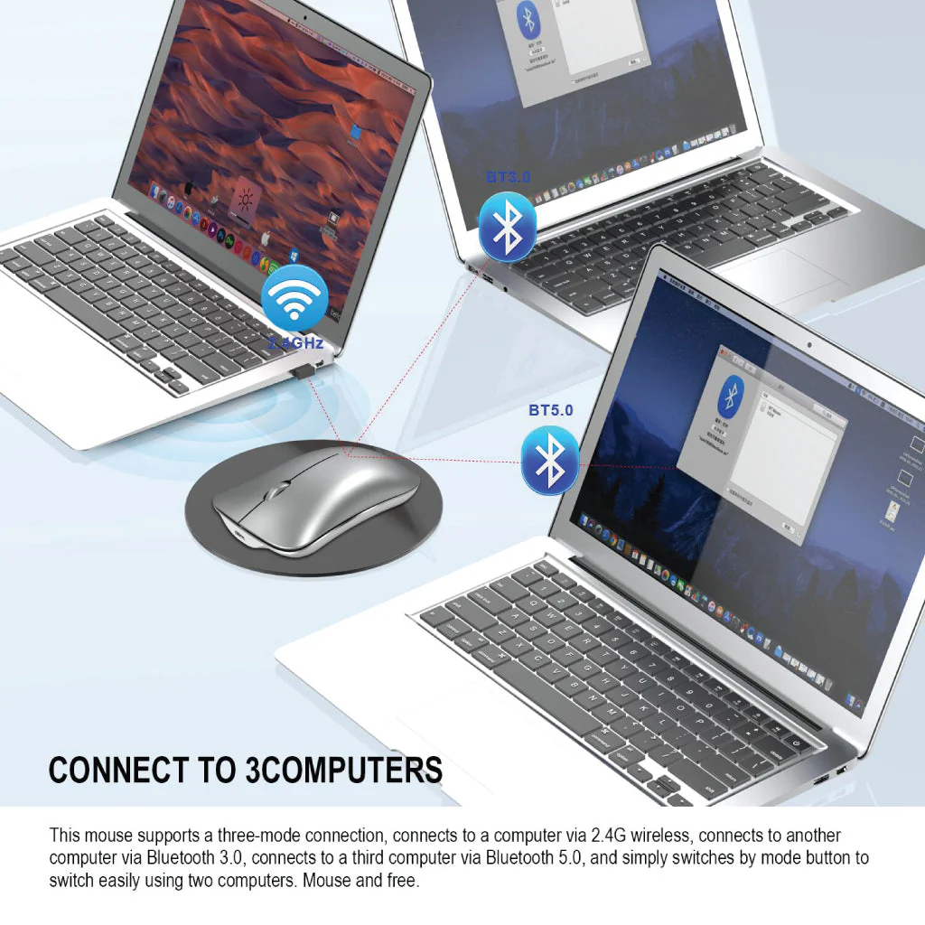 HXSJ - T23 Wireless Mouse - Image 15