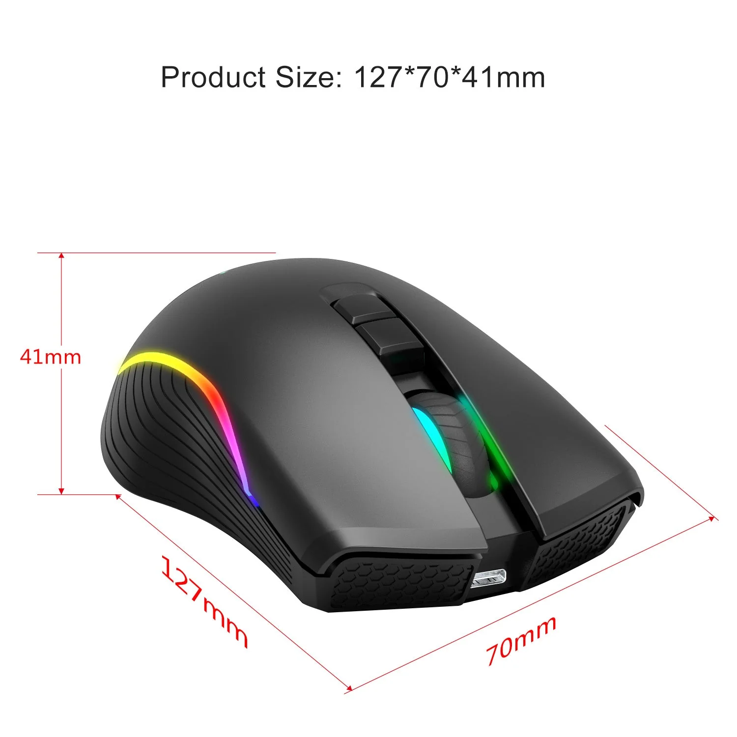 HXSJ - T26 Wireless Gaming Mouse - Image 8