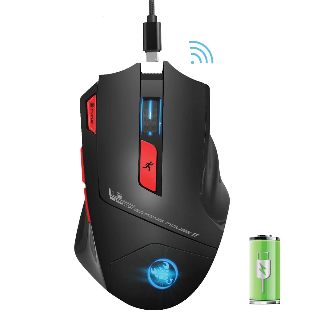 HXSJ - T88 Wireless Gaming Mouse - Image 11