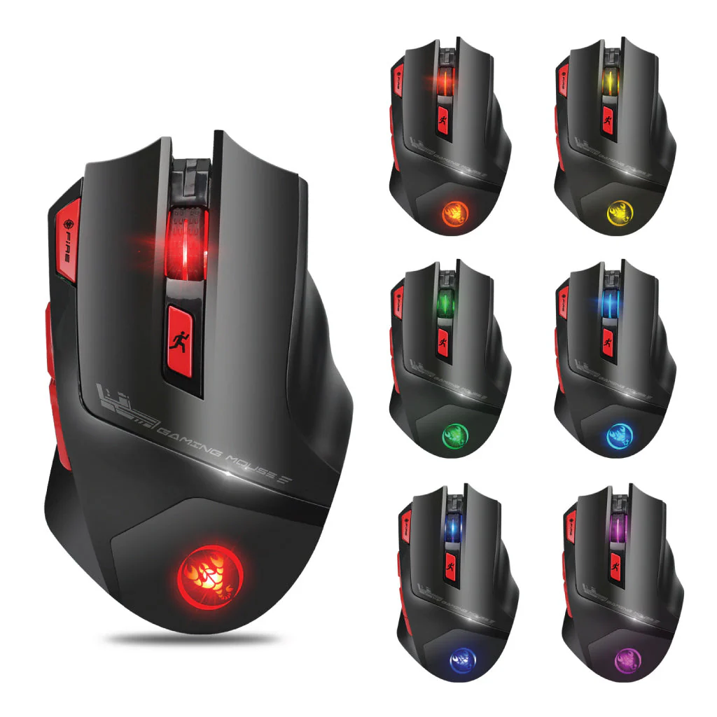 HXSJ - T88 Wireless Gaming Mouse - Image 12