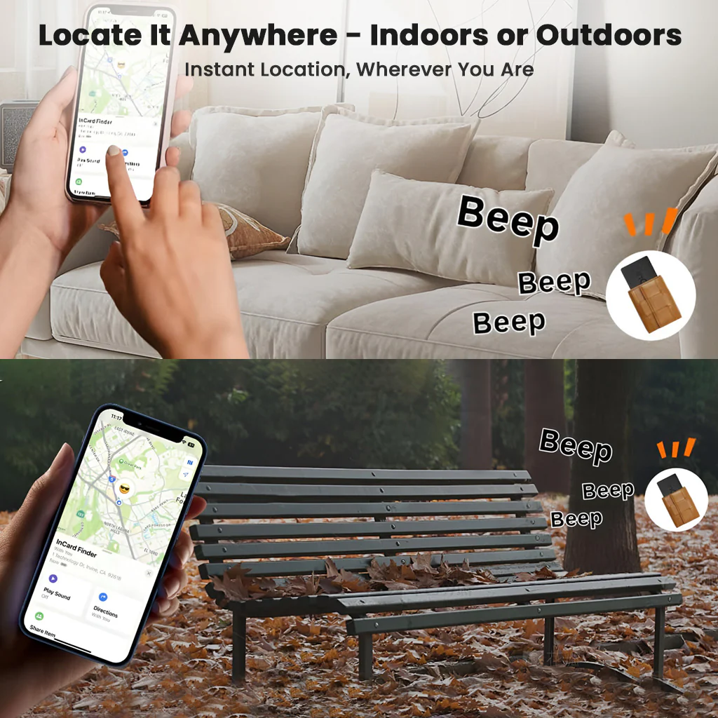 InCard Finder Bluetooth Tag Tracker for both Google's Find Hub & Apple Find My - Image 12