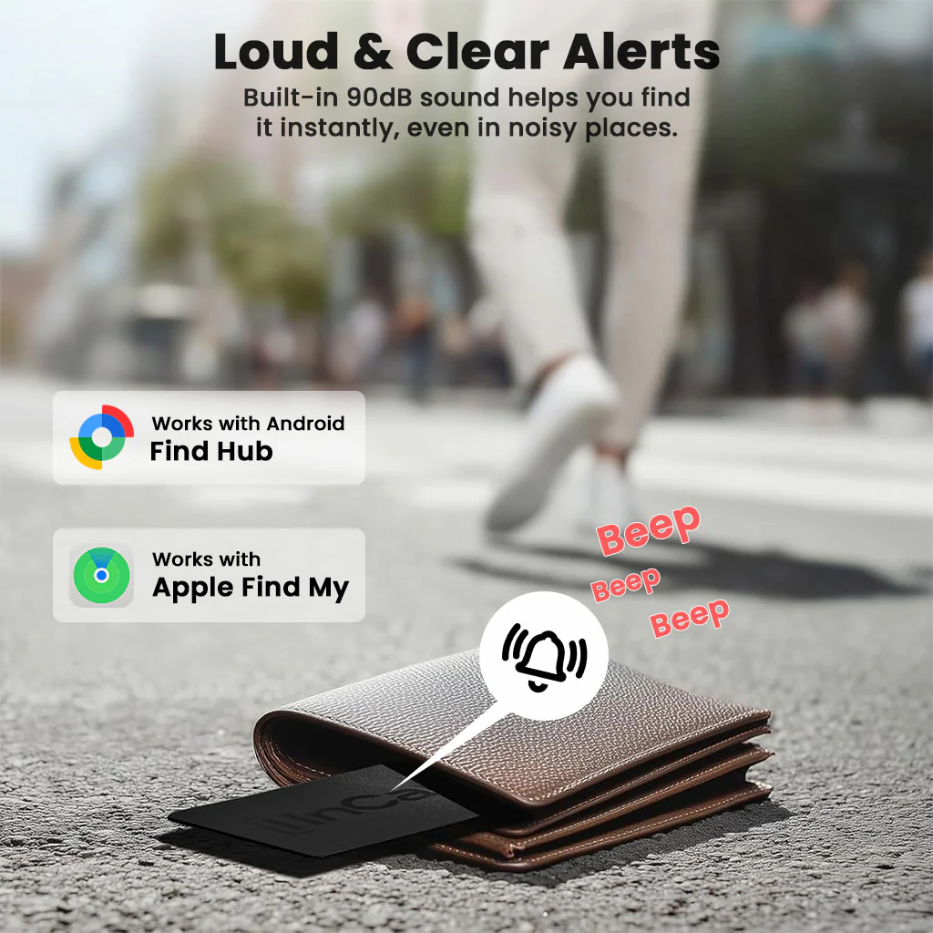 InCard Finder Bluetooth Tag Tracker for both Google's Find Hub & Apple Find My - Image 9