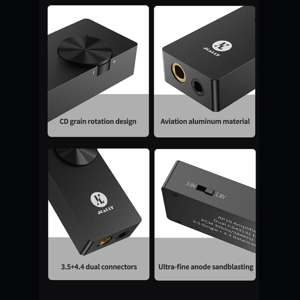 JCALLY - AP10 Portable DAC & Amp - Image 16
