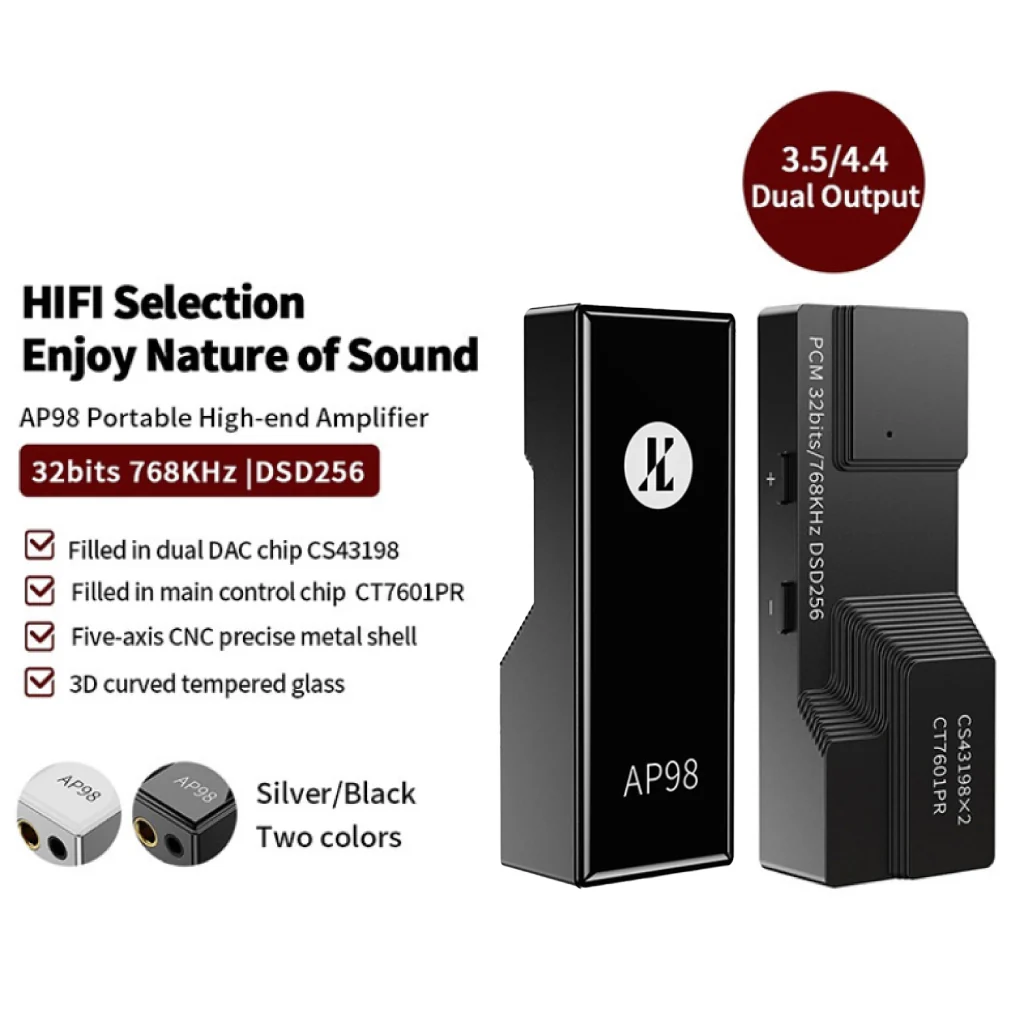 JCALLY - AP98 Portable DAC & Amp - Image 16