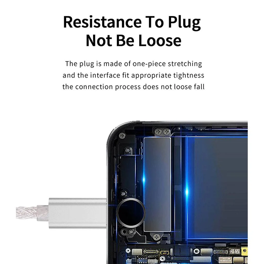 JCALLY - OT4 Type C to Type C/Lighting Multifunctional Cable - Image 4