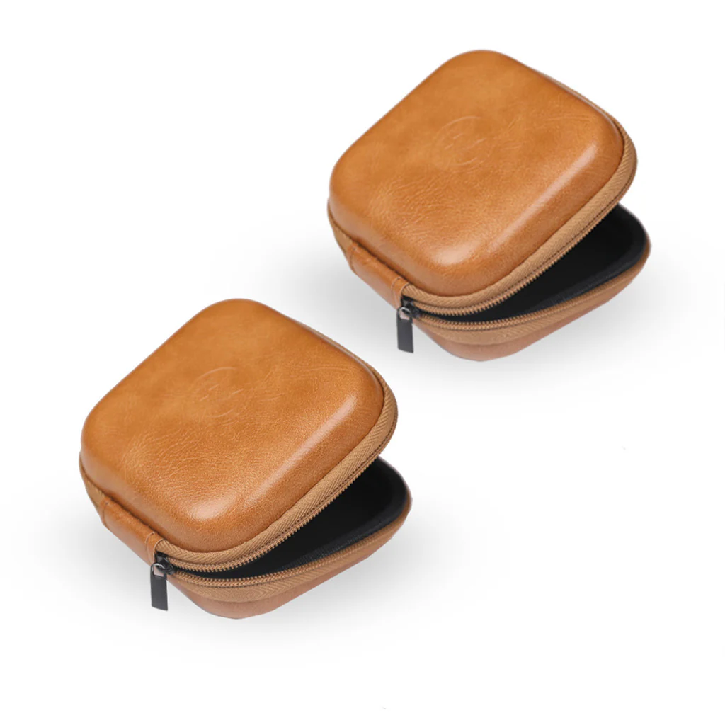 JUZEAR - AC34 PU Leather Earphone Case for IEM - Image 2