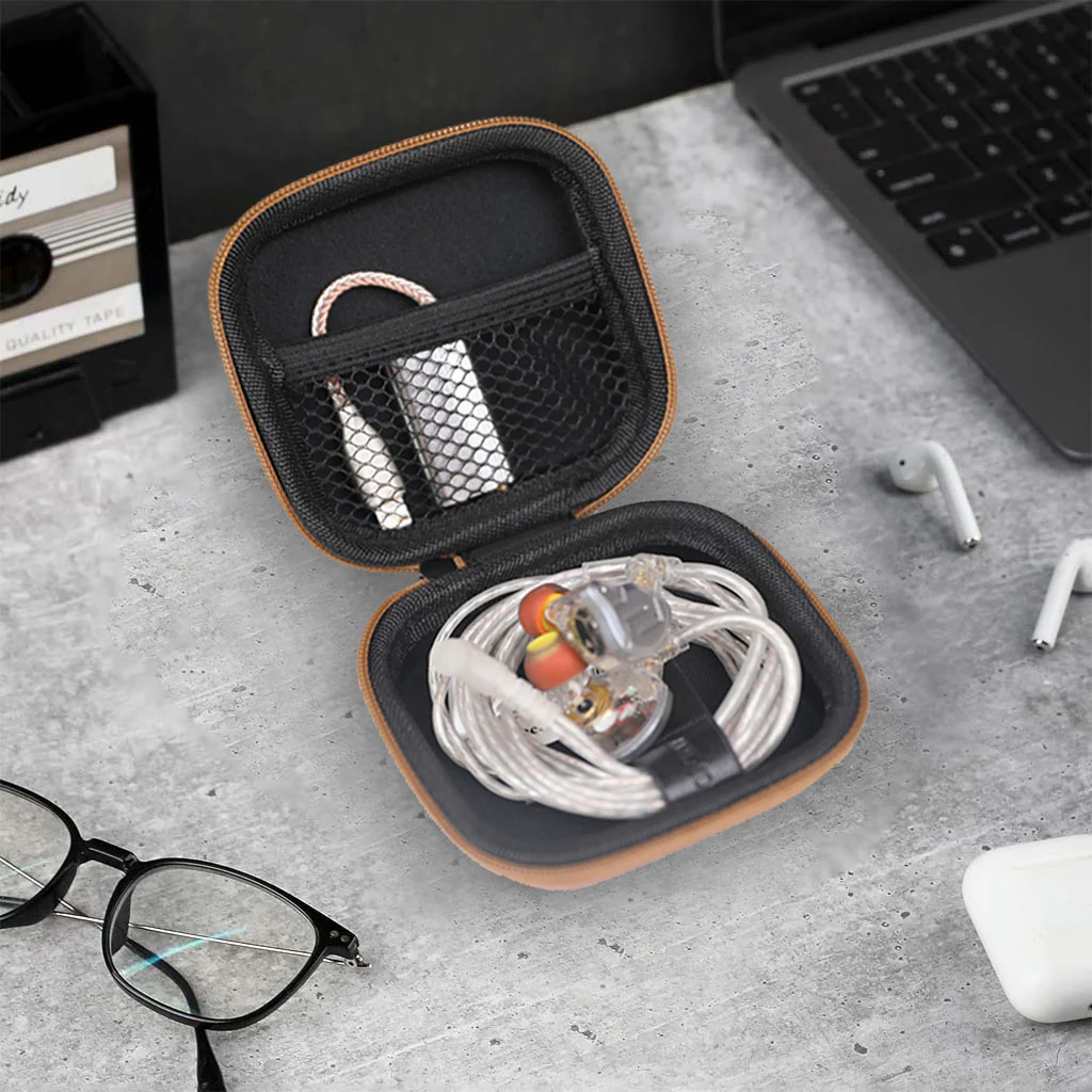 JUZEAR - AC34 PU Leather Earphone Case for IEM - Image 5